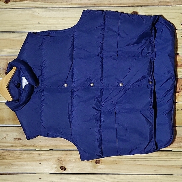 Woolrich Blue Puffer Vest - Picture 1 of 7